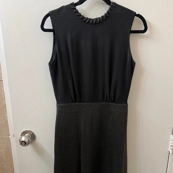 Louis Vuitton vintage leather dress size 38